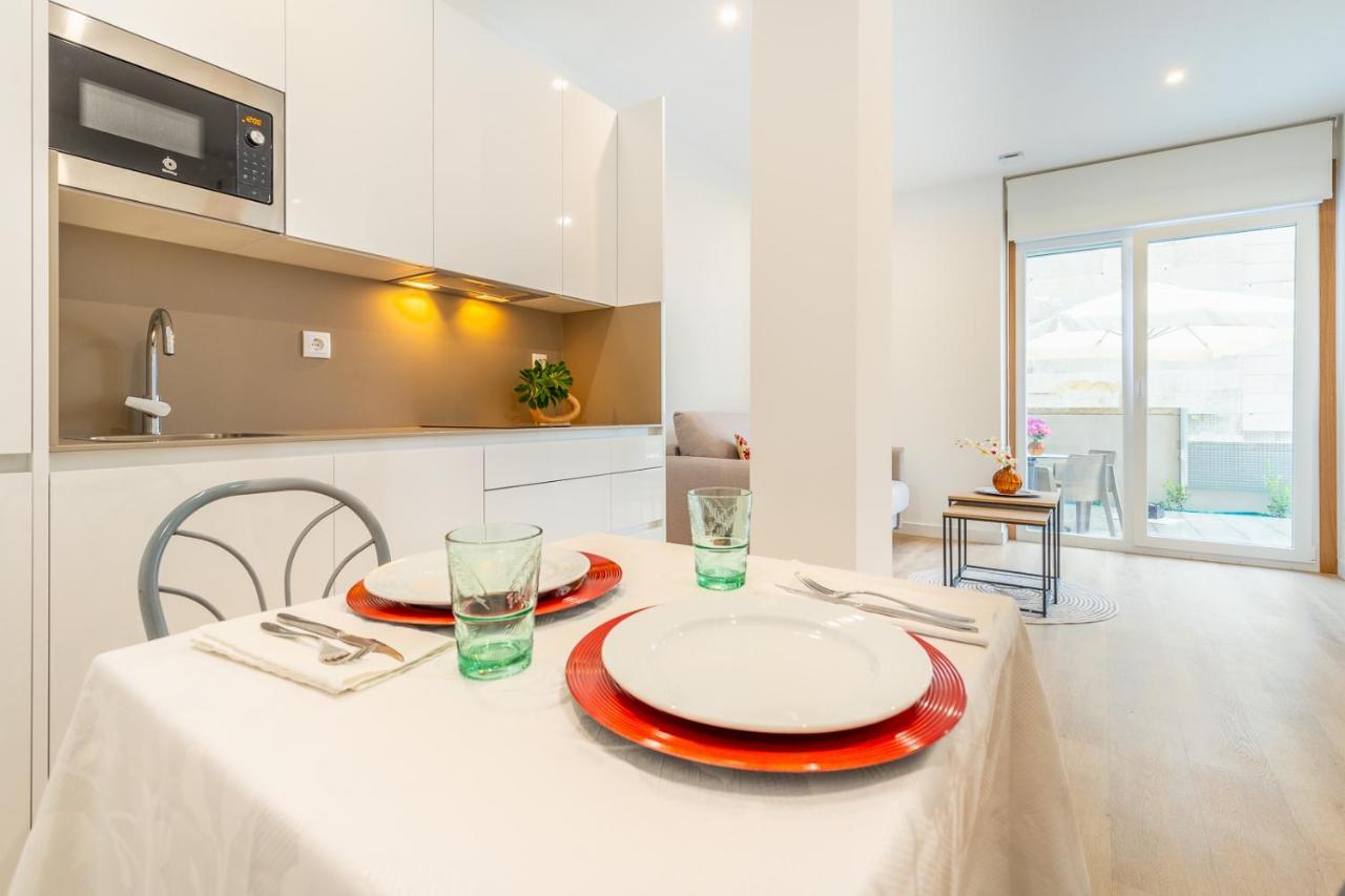Apartamentos Areas Do Mar - Apart 1 Y 2 Sanxenxo Ngoại thất bức ảnh